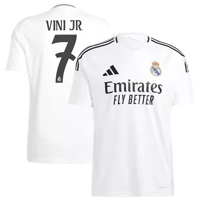 International Clubs Vini Jr. Real Madrid 2024/25 Home Replica Player Jersey