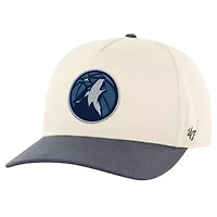 NBA Cream/Navy Minnesota Timberwolves Roscoe Hitch Adjustable Hat