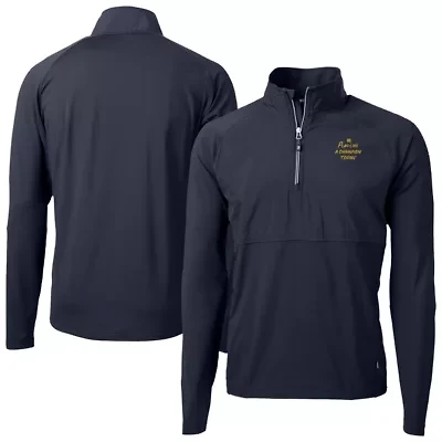 NCAA Notre Dame Fighting Irish Play Like A Today Adapt Eco Knit Stretch Hybrid Recycled Quarter-Zip Pullover Top