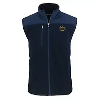 NCAA Navy/Blue Notre Dame Fighting Irish Play Like A Today Cascade Eco Sherpa Fleece Full-Zip Vest