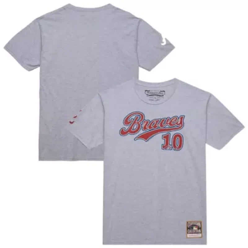 MLB Chipper Jones Atlanta Braves Cooperstown Collection Player T-Shirt