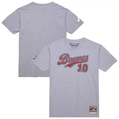 MLB Chipper Jones Atlanta Braves Cooperstown Collection Player T-Shirt