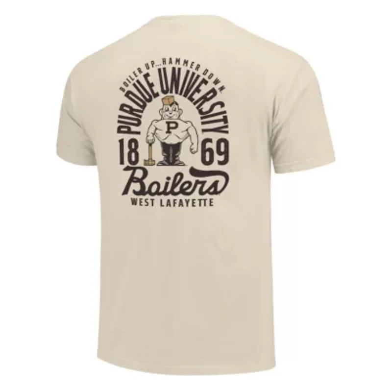 NCAA Purdue Boilermakers Mascot Overlay T-Shirt