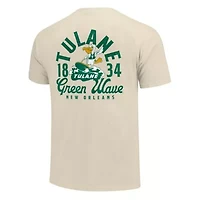 Tulane Green Wave NCAA Mascot Overlay T-Shirt