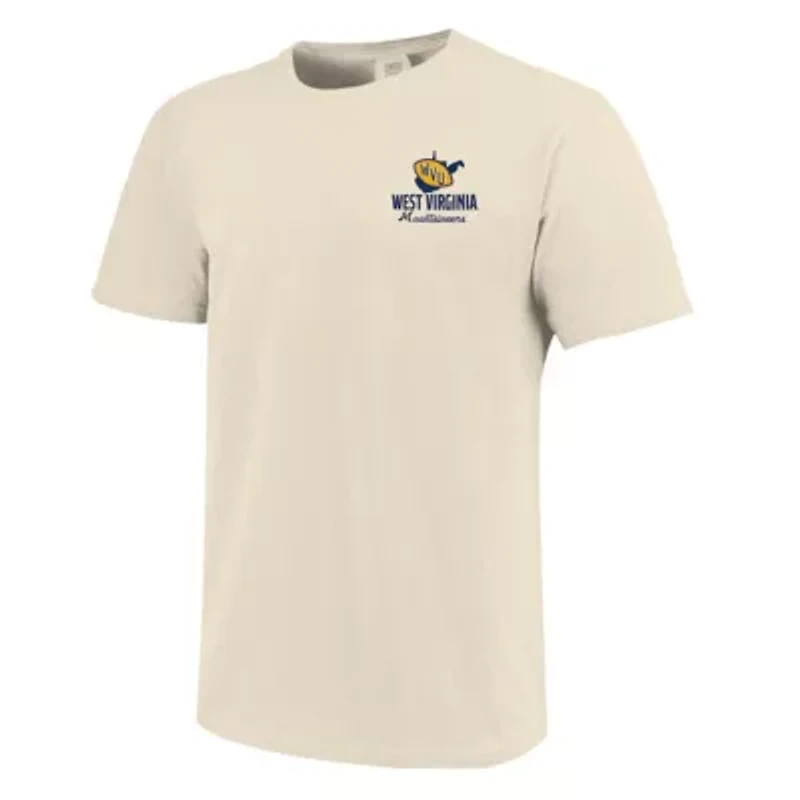 NCAA West Virginia Mountaineers Mascot Overlay T-Shirt