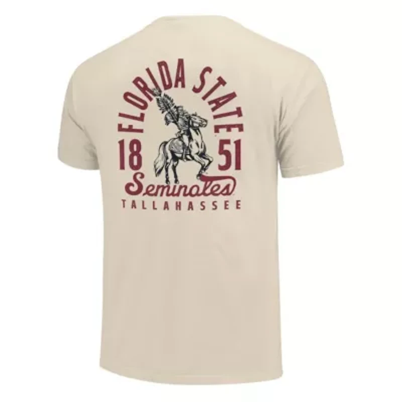 NCAA Florida State Seminoles Mascot Overlay T-Shirt