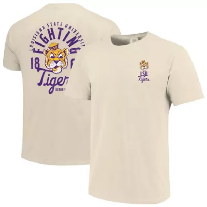 NCAA LSU Tigers Mascot Overlay T-Shirt
