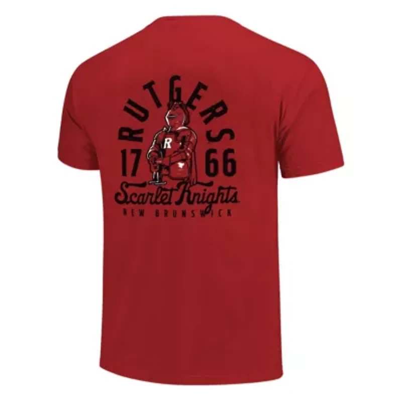 Rutgers Scarlet Knights NCAA Mascot Overlay T-Shirt