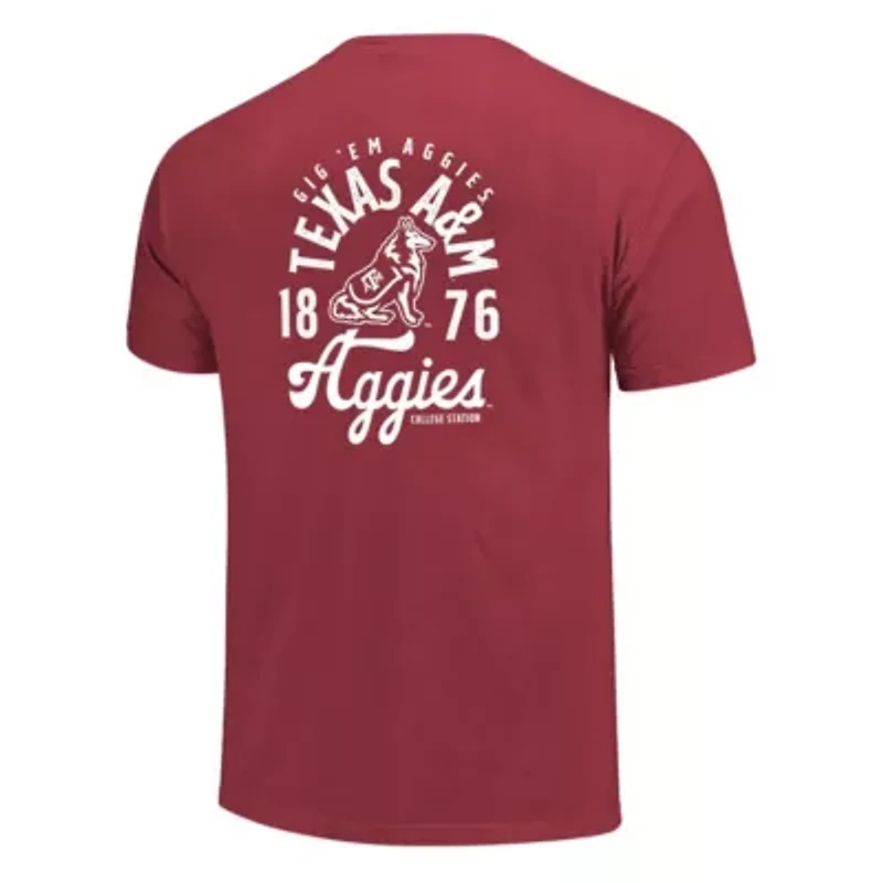 NCAA Texas A&M Aggies Mascot Overlay T-Shirt