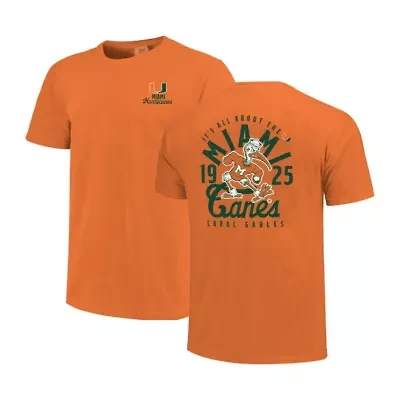 Miami (FL) Hurricanes NCAA Mascot Overlay T-Shirt
