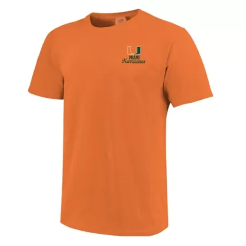 Miami (FL) Hurricanes NCAA Mascot Overlay T-Shirt