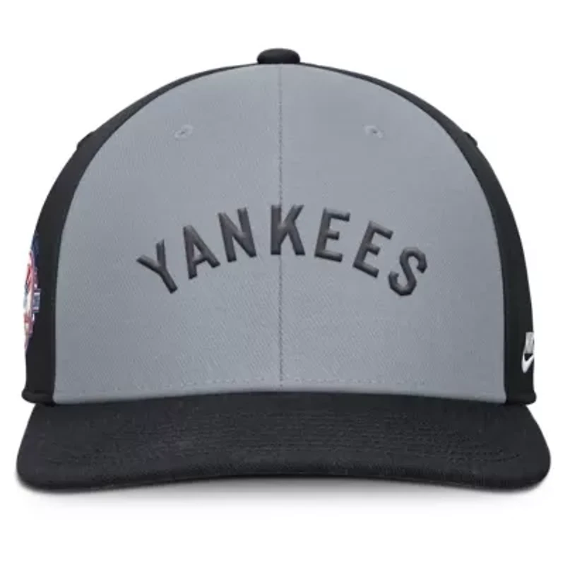 MLB Nike Gray/Navy New York Yankees Pro Performance Snapback Hat