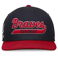 MLB Nike Navy/Red Atlanta Braves Pro Performance Snapback Hat