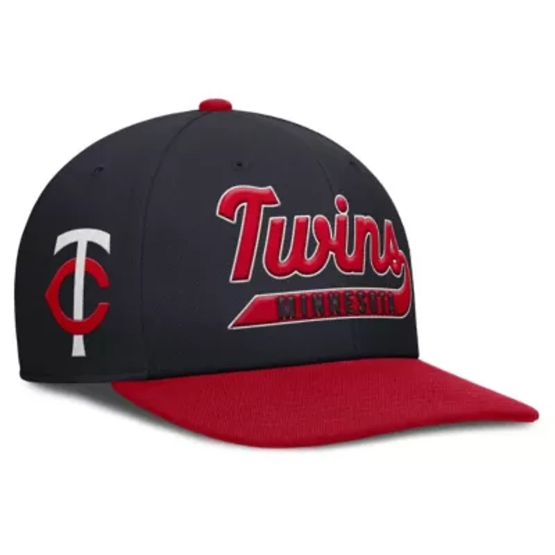 MLB Nike Navy/Red Minnesota Twins Pro Performance Snapback Hat