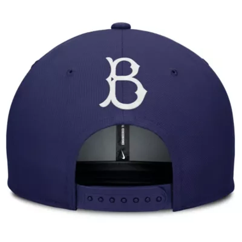 Cooperstown Teams Nike Gray/Royal Brooklyn Dodgers Collection Pro Performance Snapback Hat