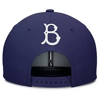 Cooperstown Teams Nike Gray/Royal Brooklyn Dodgers Collection Pro Performance Snapback Hat