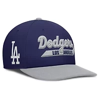 MLB Nike Navy/Gray Los Angeles Dodgers Pro Performance Snapback Hat