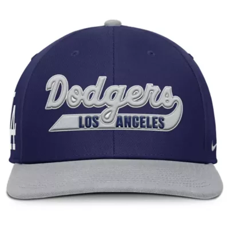 MLB Nike Navy/Gray Los Angeles Dodgers Pro Performance Snapback Hat