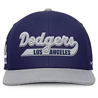 MLB Nike Navy/Gray Los Angeles Dodgers Pro Performance Snapback Hat