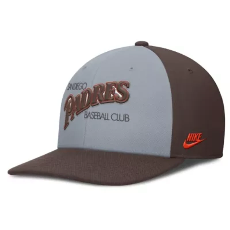 MLB Nike Gray/Brown San Diego Padres Pro Performance Snapback Hat