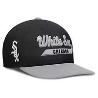 Chicago White Sox MLB Nike Black/Gray Pro Performance Snapback Hat