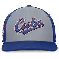 MLB Nike Gray/Royal Chicago Cubs Pro Performance Snapback Hat