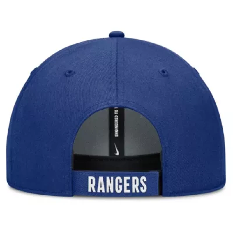 MLB Nike White/Royal Texas Rangers Club Performance Adjustable Hat