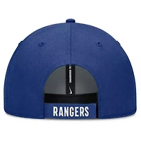 MLB Nike White/Royal Texas Rangers Club Performance Adjustable Hat