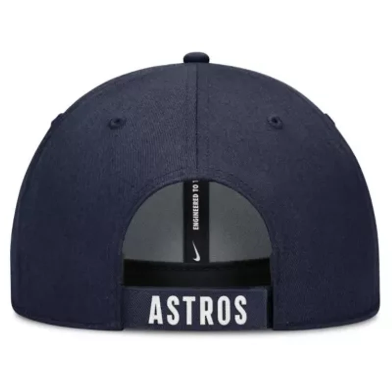 MLB Nike White/Navy Houston Astros Club Performance Adjustable Hat