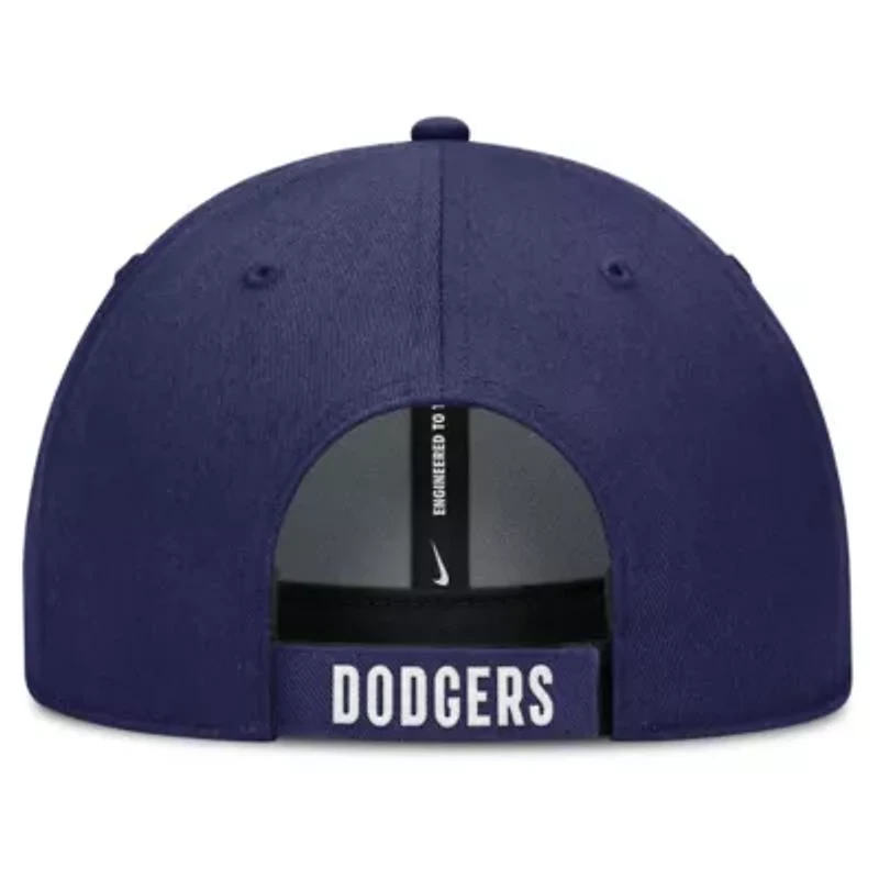 MLB Nike White/Royal Los Angeles Dodgers Club Performance Adjustable Hat