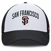 MLB Nike White/Black San Francisco Giants Club Performance Adjustable Hat