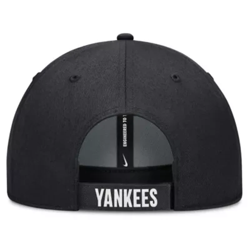 MLB Nike White/Navy New York Yankees Club Performance Adjustable Hat
