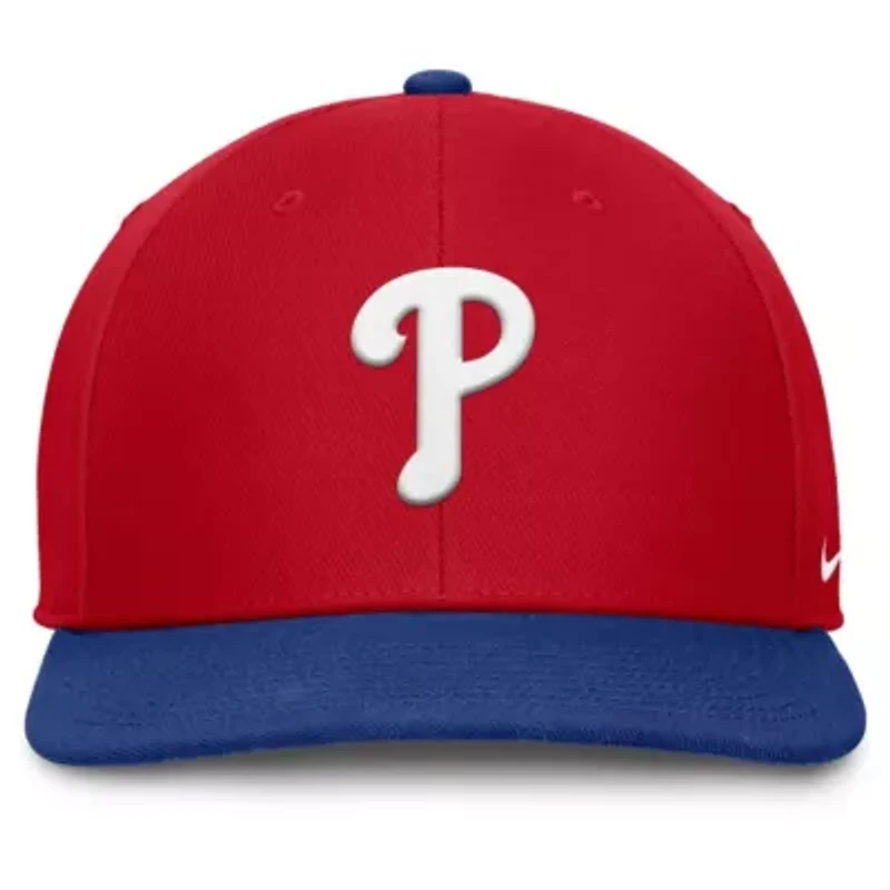 MLB Nike Red/Royal Philadelphia Phillies Pro Performance Snapback Hat