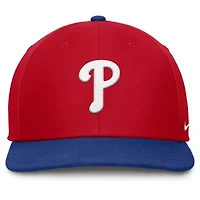 MLB Nike Red/Royal Philadelphia Phillies Pro Performance Snapback Hat