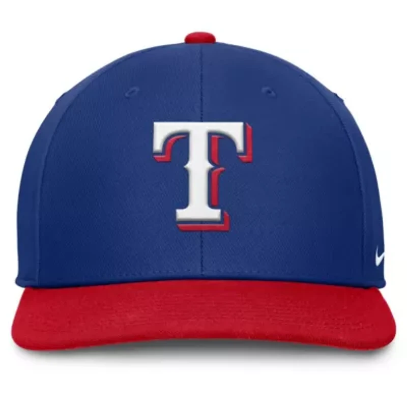 MLB Nike Royal/Red Texas Rangers Pro Performance Snapback Hat