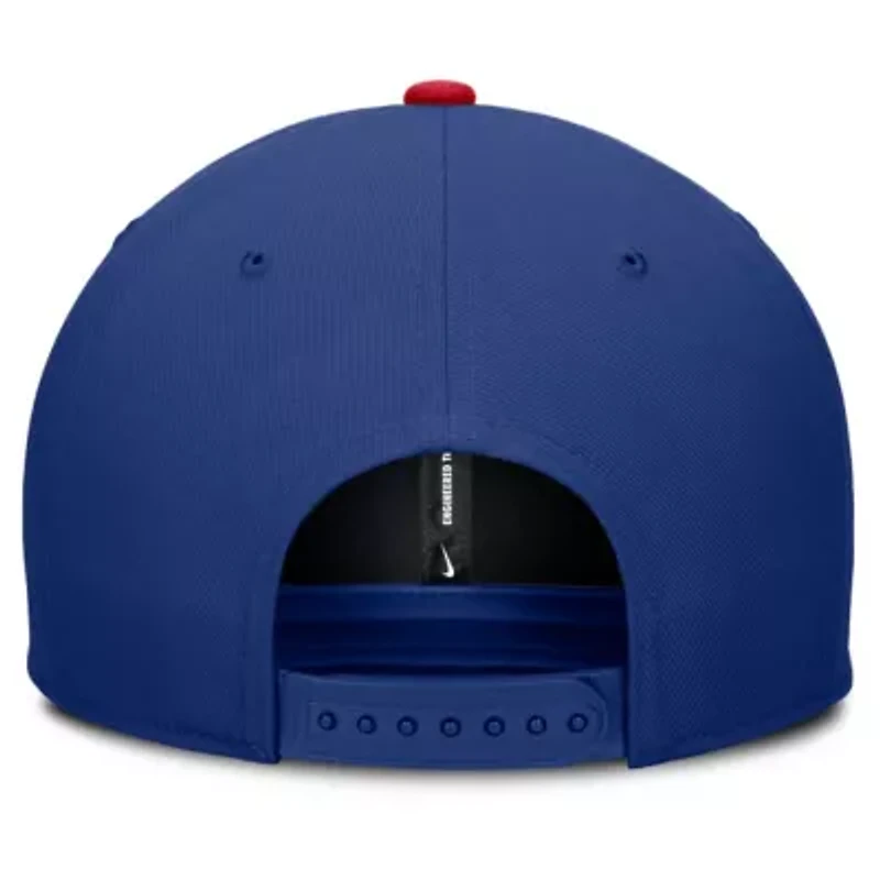 MLB Nike Royal/Red Texas Rangers Pro Performance Snapback Hat