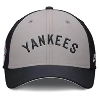 MLB Nike Navy/Gray New York Yankees Rise Swoosh Performance Flex Hat