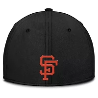 MLB Nike Gray/Black San Francisco Giants Rise Swoosh Performance Flex Hat