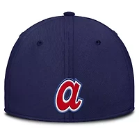MLB Nike /Navy Atlanta Braves Rise Swoosh Performance Flex Hat