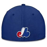 Cooperstown Teams Nike Gray/Blue Montreal Expos Rise Swoosh Performance Flex Hat