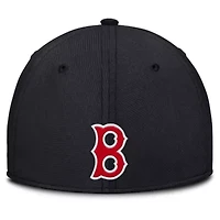 Boston Red Sox MLB Nike Gray/Navy Rise Swoosh Performance Flex Hat