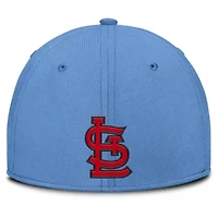MLB Nike Light Blue/Red St. Louis Cardinals Rise Swoosh Performance Flex Hat
