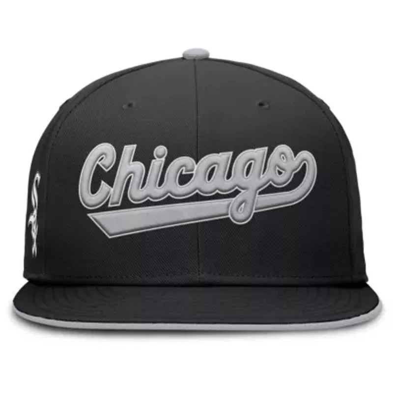 Chicago White Sox MLB Nike Primetime Dri-FIT Round Bill True Fitted Hat