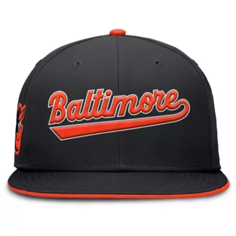 MLB Nike Baltimore Orioles Primetime Dri-FIT Round Bill True Fitted Hat