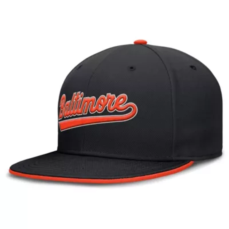 MLB Nike Baltimore Orioles Primetime Dri-FIT Round Bill True Fitted Hat