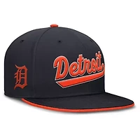 MLB Nike Detroit Tigers Primetime Dri-FIT Round Bill True Fitted Hat