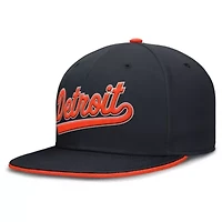 MLB Nike Detroit Tigers Primetime Dri-FIT Round Bill True Fitted Hat