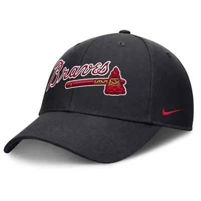 MLB Nike Atlanta Braves Rise Gaberdine Adjustable Hat