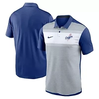 MLB Nike Los Angeles Dodgers Vapor Striped Dri-FIT Polo