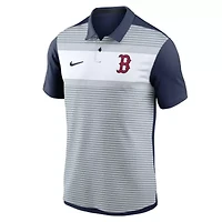 Boston Red Sox MLB Nike Vapor Striped Dri-FIT Polo